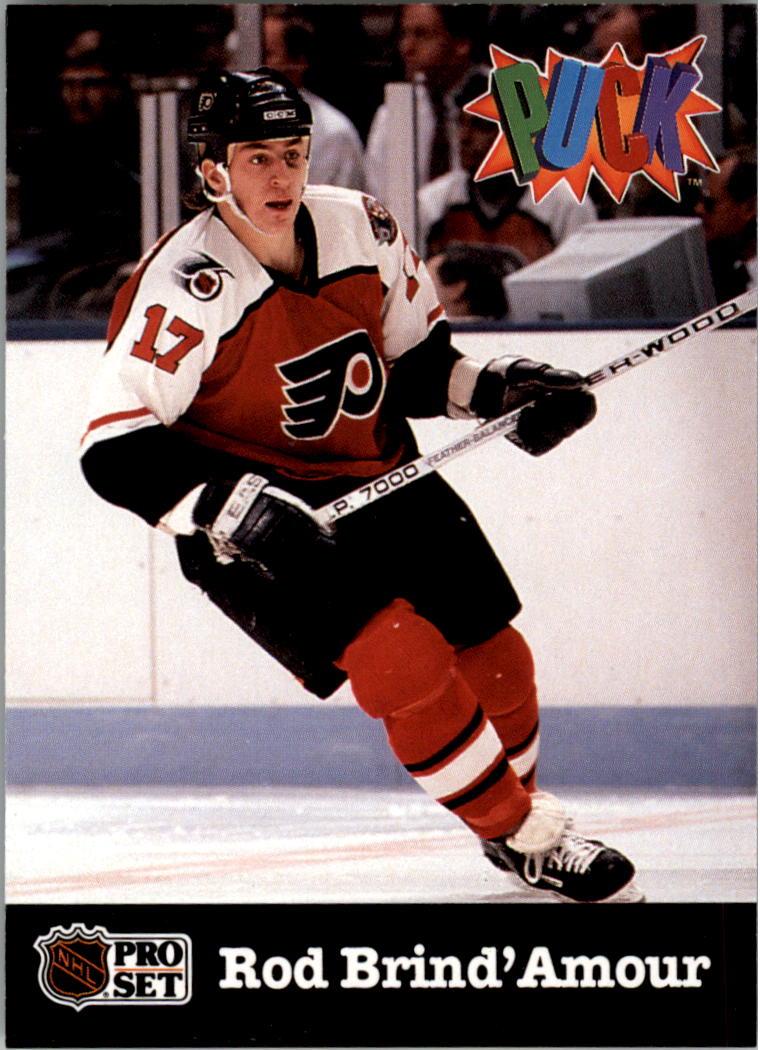 1991-92 Pro Set Puck Candy #20 Rod Brind'Amour