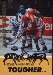 1991-92 Russian Tri-Globe Fedorov #3 Sergei Fedorov/Some men are tougher