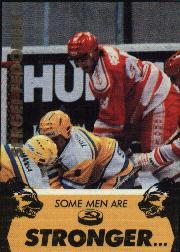 1991-92 Russian Tri-Globe Fedorov #4 Sergei Fedorov/Some men are stronger