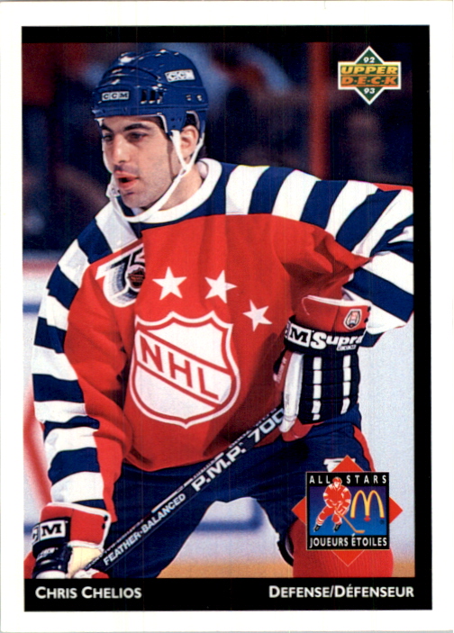 1992-93 McDonald's Upper Deck #3 Chris Chelios