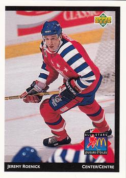 1992-93 McDonald's Upper Deck #13 Jeremy Roenick