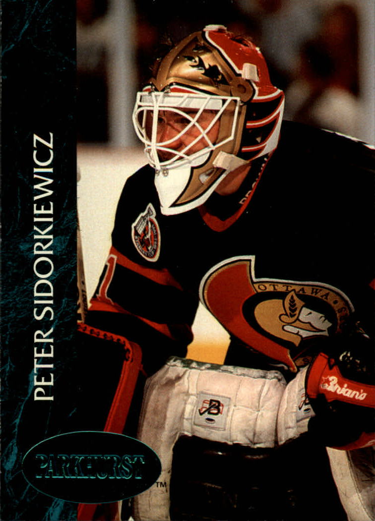 1992-93 Parkhurst Emerald Ice #120 Peter Sidorkiewicz