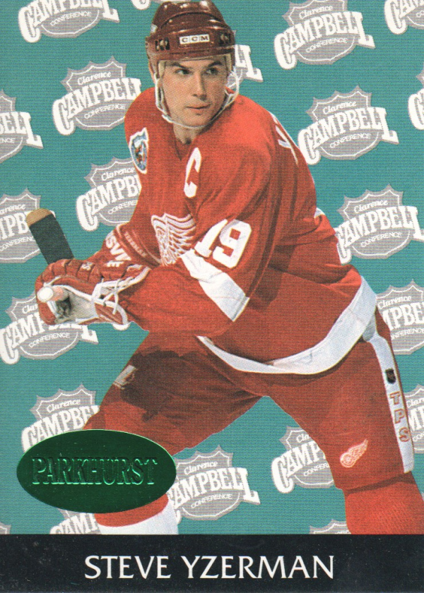 1992-93 Parkhurst Emerald Ice #456 Steve Yzerman AS