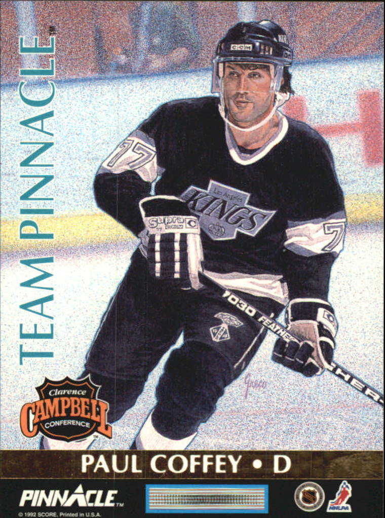 1992-93 Pinnacle Team Pinnacle #3 Brian Leetch/Paul Coffey