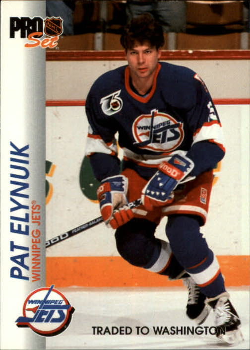 1992-93 Pro Set #214 Pat Elynuik