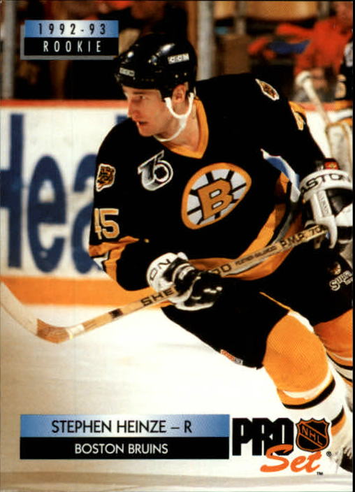 1992-93 Pro Set #220 Steve Heinze