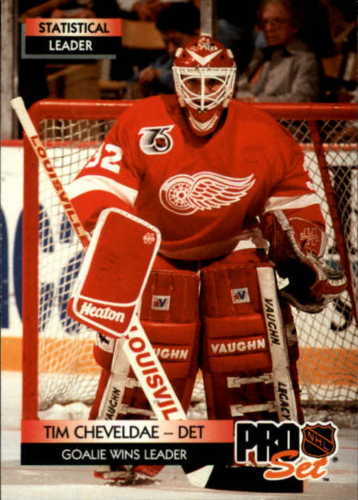 1992-93 Pro Set #251 Tim Cheveldae SL
