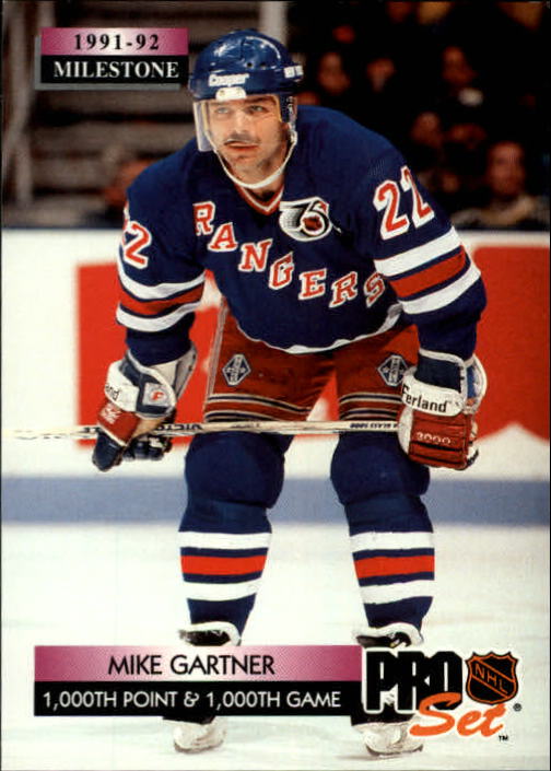 1992-93 Pro Set #256 Mike Gartner MS