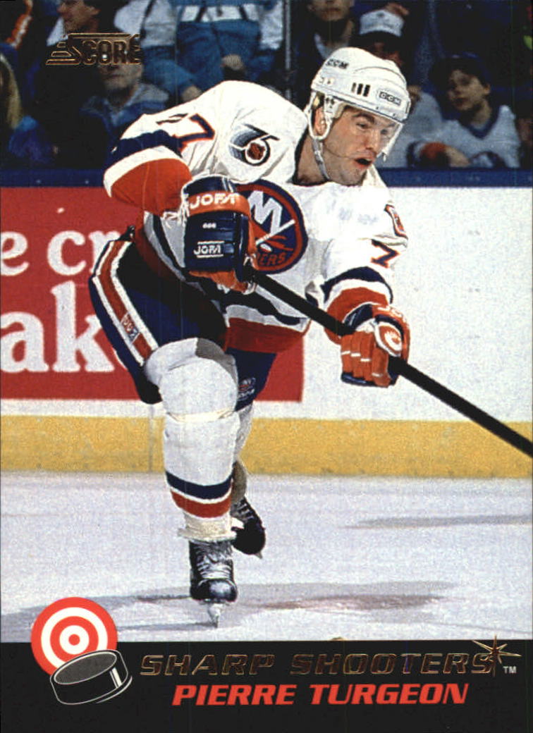 1992-93 Score Sharpshooters #25 Pierre Turgeon
