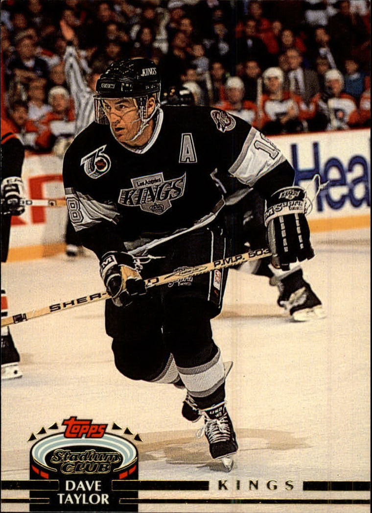 1992-93 Stadium Club #234 Dave Taylor