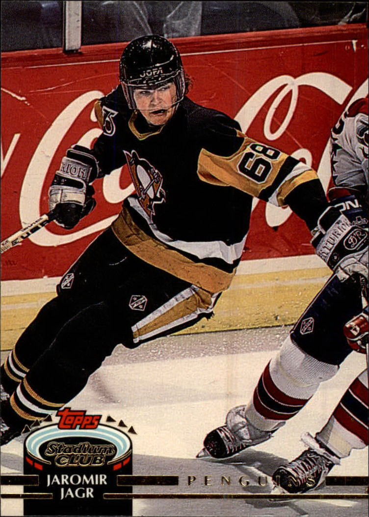 1992-93 Stadium Club #498 Jaromir Jagr
