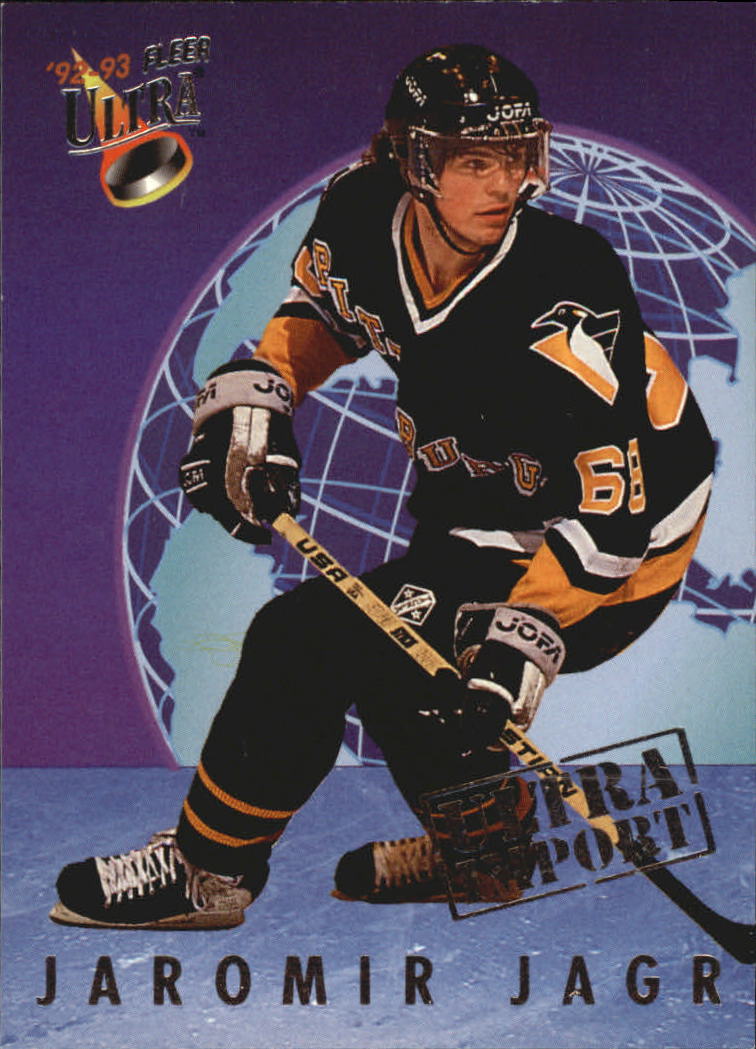 1992-93 Ultra Imports #6 Jaromir Jagr