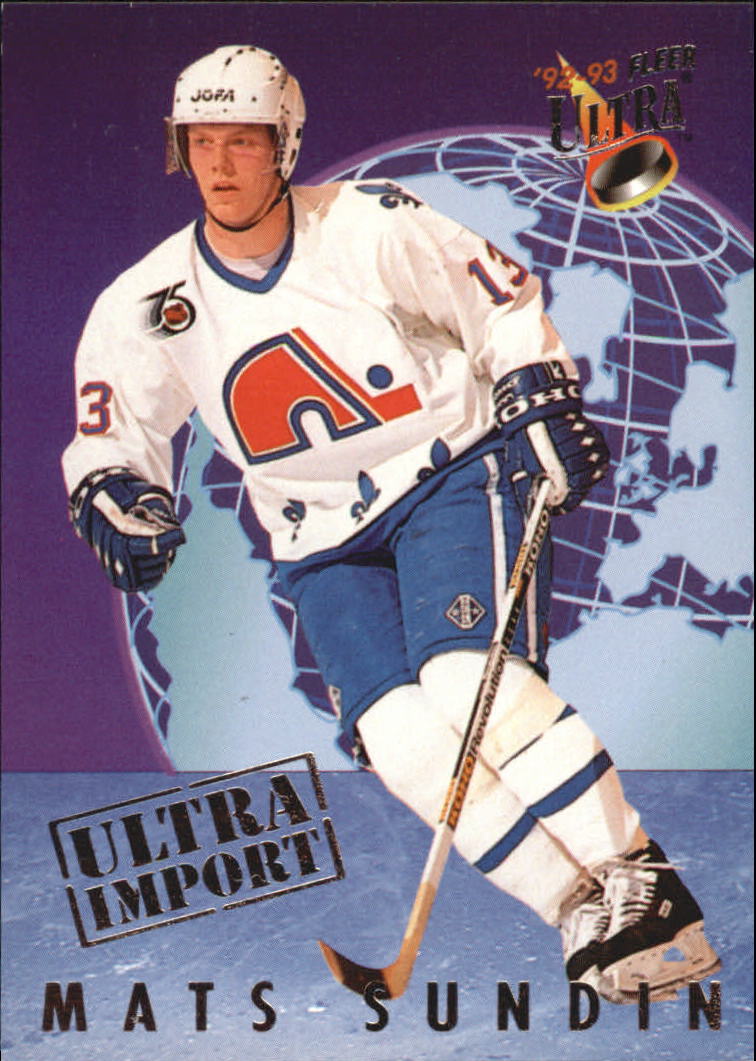 1992-93 Ultra Imports #25 Mats Sundin