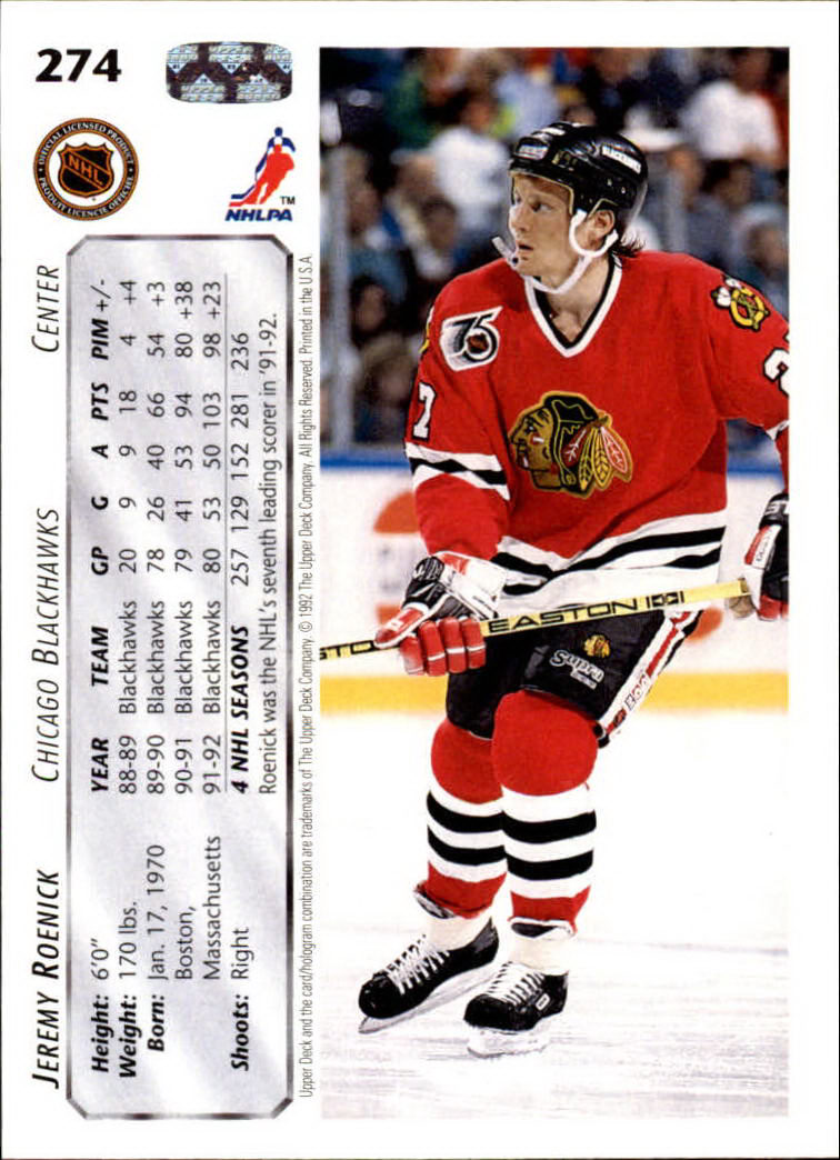 1992-93-upper-deck-hockey-card-pick-251-500-ebay