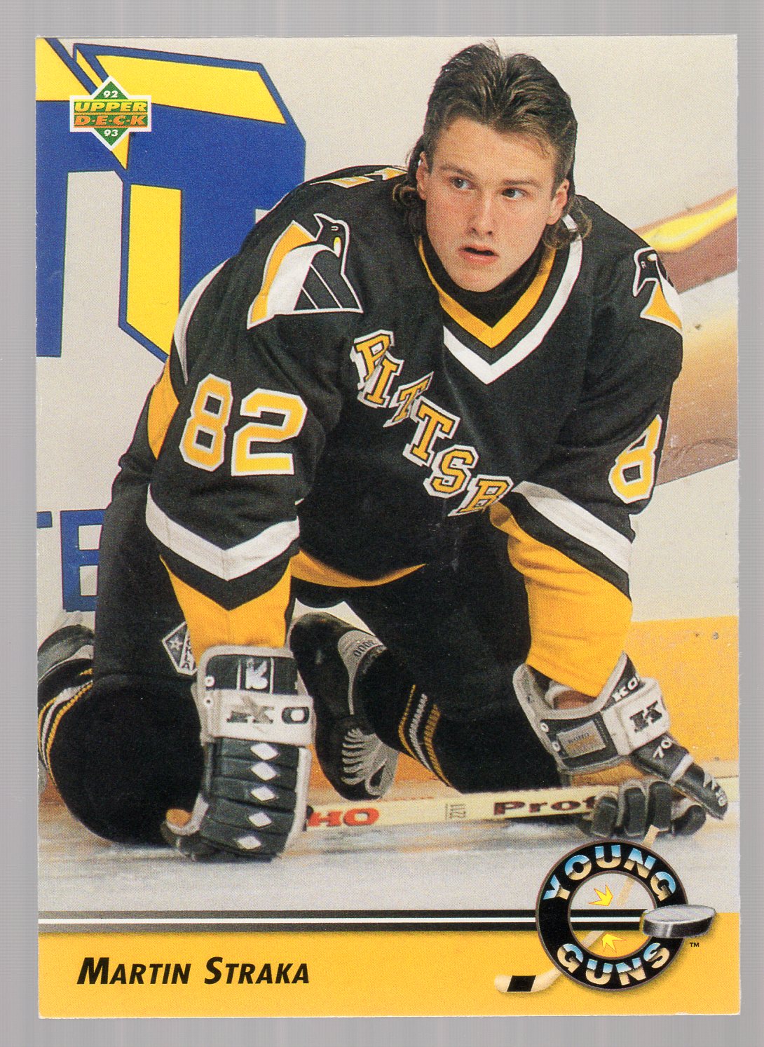 1992-93 Upper Deck #559 Martin Straka YG RC