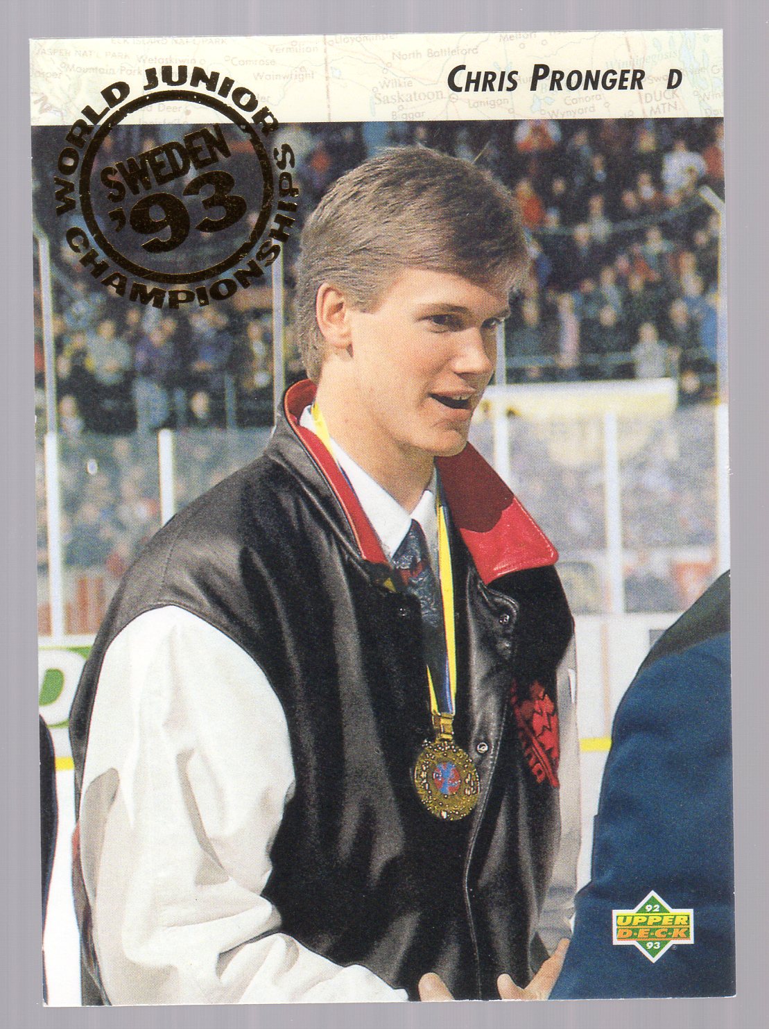 1992-93 Upper Deck #591 Chris Pronger RC