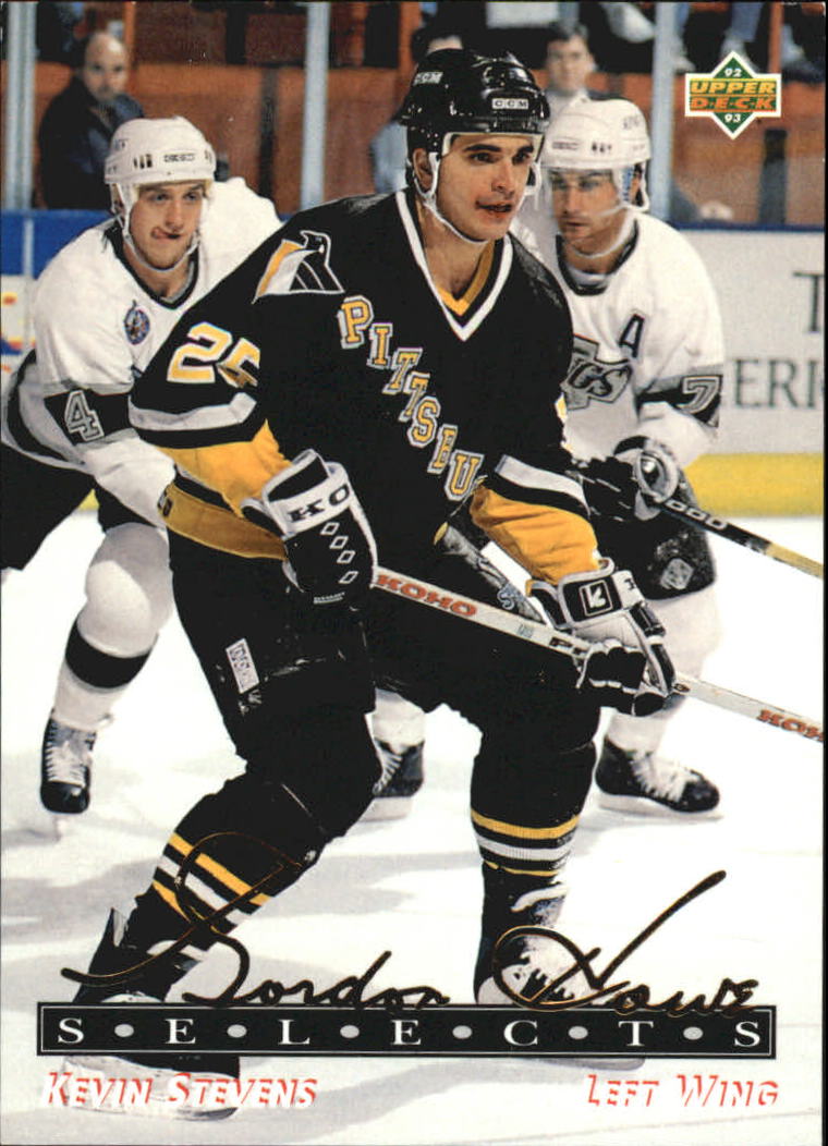1992-93 Upper Deck Gordie Howe Selects #G4 Kevin Stevens