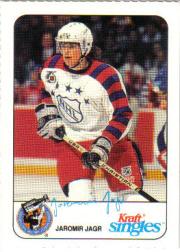 1992-93 Kraft #42 Jaromir Jagr AS