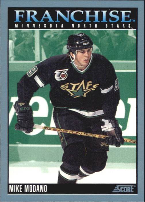 1992-93 Score Canadian #427 Mike Modano FP