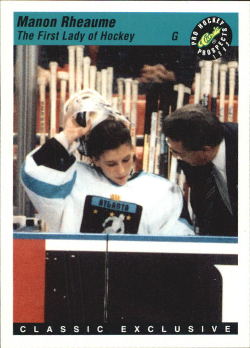 1993 Classic Pro Prospects #6 Manon Rheaume