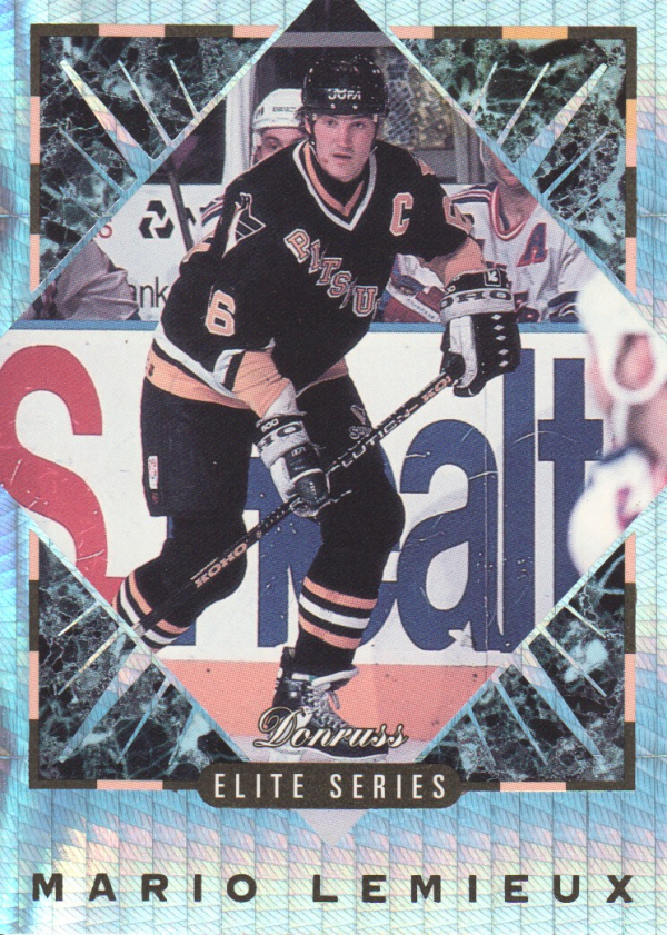 1993-94 Donruss Elite Inserts #1 Mario Lemieux