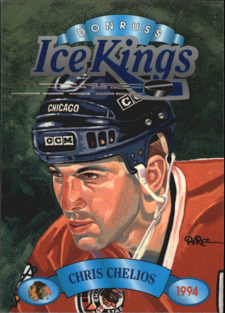 1993-94 Donruss Ice Kings #5 Chris Chelios