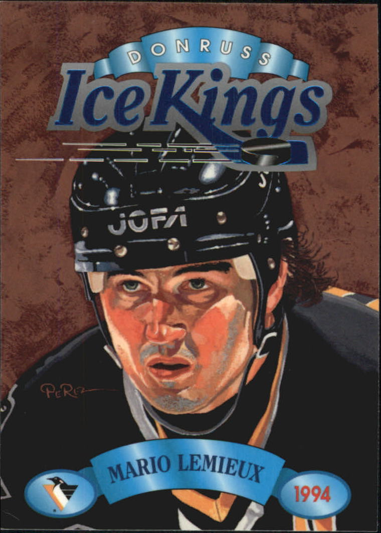 1993-94 Donruss Ice Kings #7 Mario Lemieux