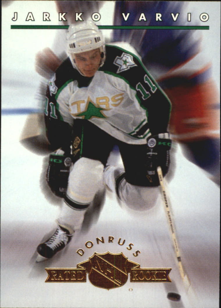 1993-94 Donruss Rated Rookies #6 Jarkko Varvio