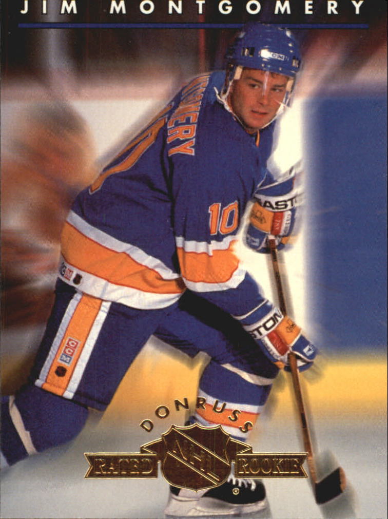 1993-94 Donruss Rated Rookies #13 Jim Montgomery