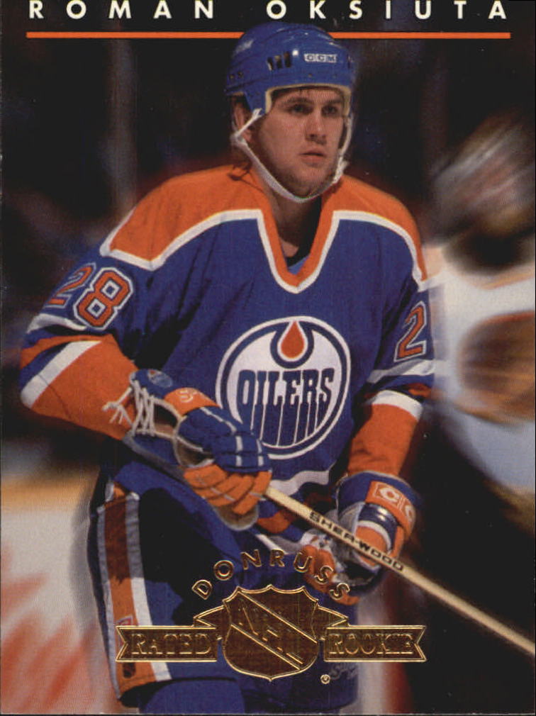 1993-94 Donruss Rated Rookies #15 Roman Oksiuta