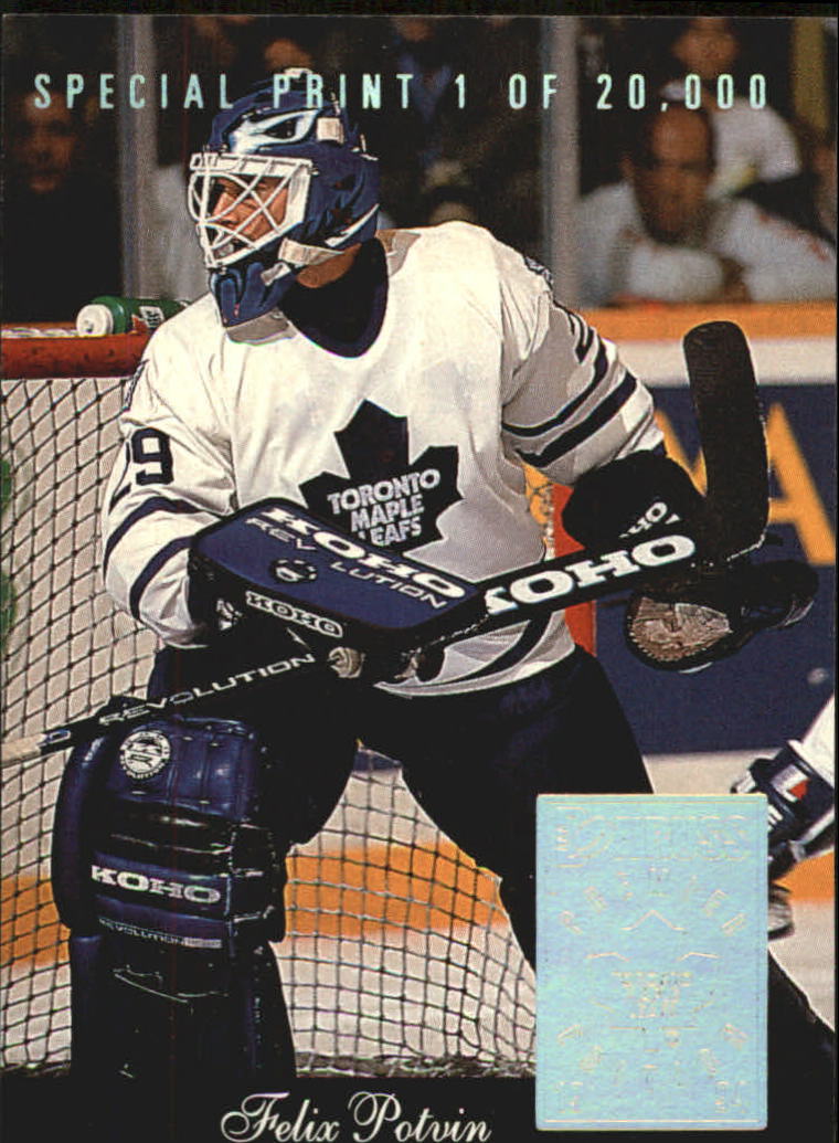 1993-94 Donruss Special Print #W Felix Potvin