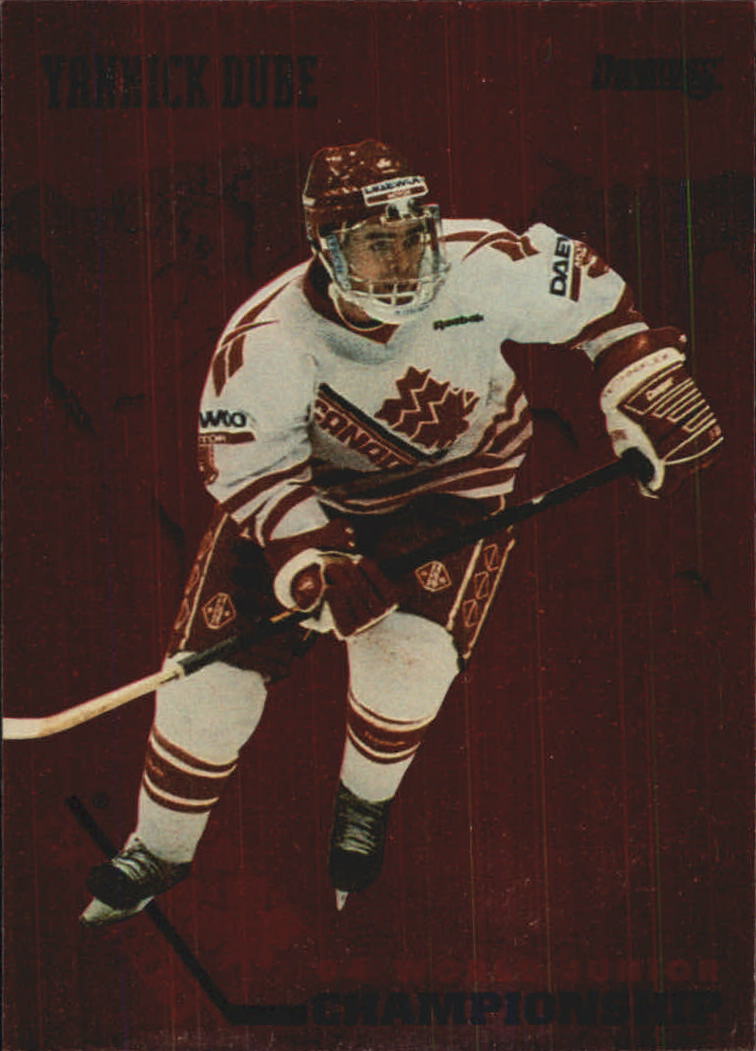 1993-94 Donruss Team Canada #9 Yanick Dube