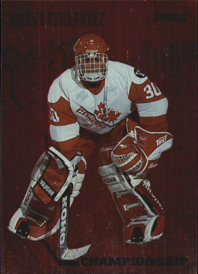 1993-94 Donruss Team Canada #10 Manny Fernandez