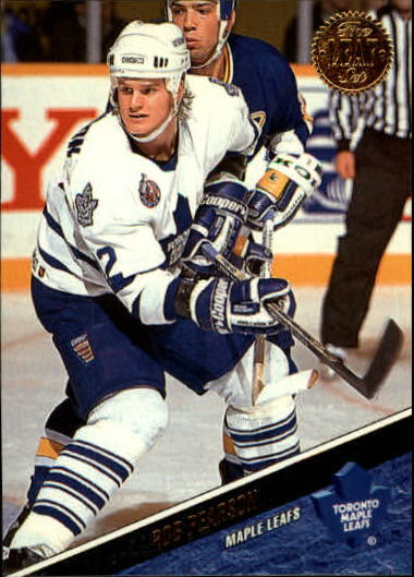1993-94 Leaf #174 Rob Pearson