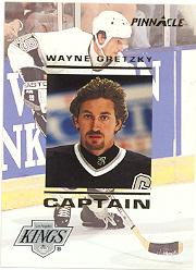 1993-94 Pinnacle Captains #11 Wayne Gretzky