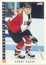 1993-94 Score #14 Brent Fedyk