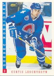 1993-94 Score #42 Curtis Leschyshyn