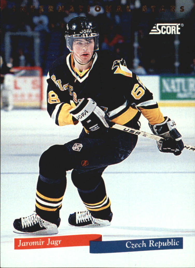 1993-94 Score International Stars Canadian #9 Jaromir Jagr