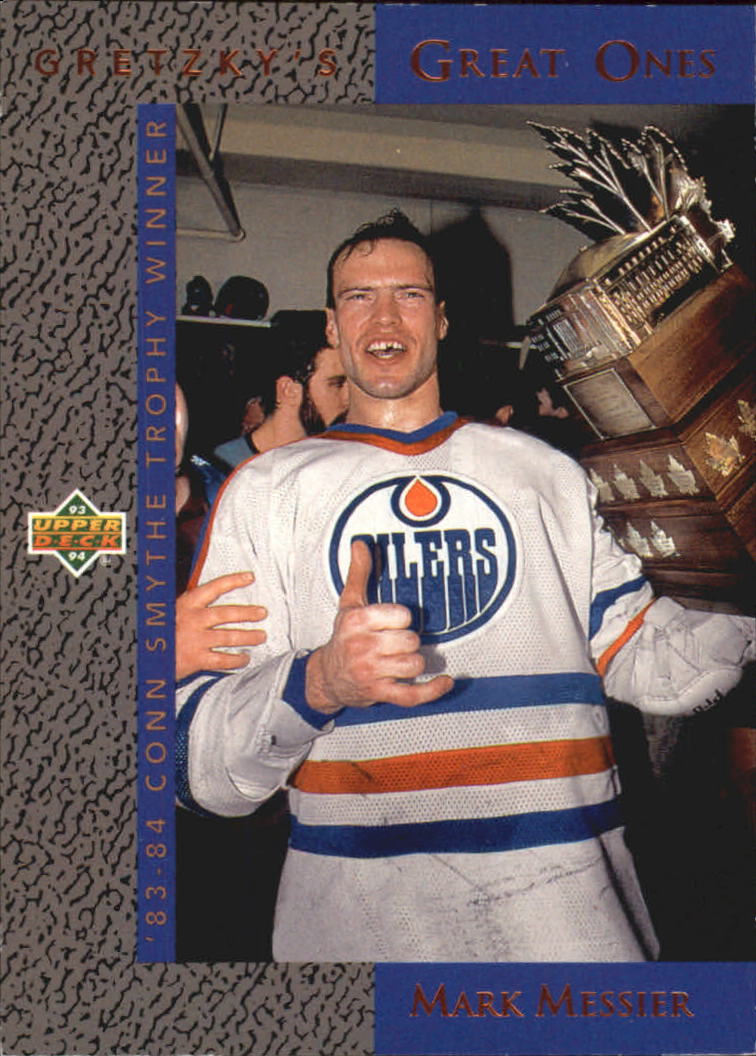 1993-94 Upper Deck Gretzky's Great Ones #GG5 Mark Messier