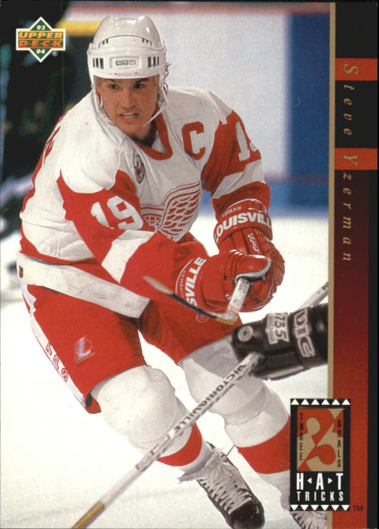 1993-94 Upper Deck Hat Tricks #HT6 Steve Yzerman