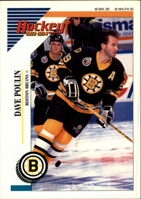 1993-94 Panini Stickers #4 Dave Poulin