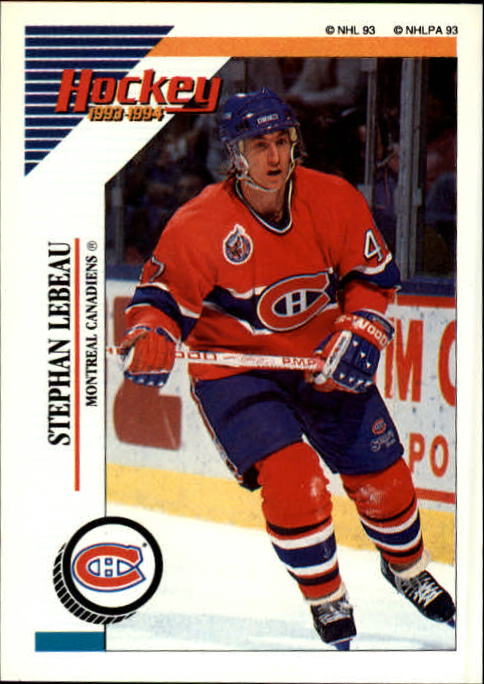 1993-94 Panini Stickers #16 Stephan Lebeau