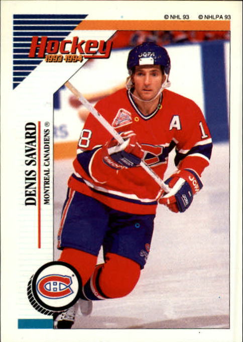 1993-94 Panini Stickers #17 Denis Savard