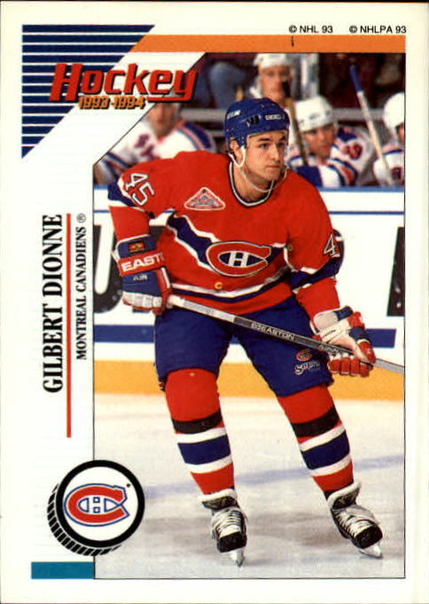 1993-94 Panini Stickers #18 Gilbert Dionne
