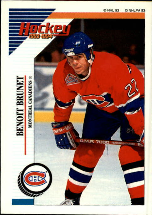 1993-94 Panini Stickers #20 Benoit Brunet
