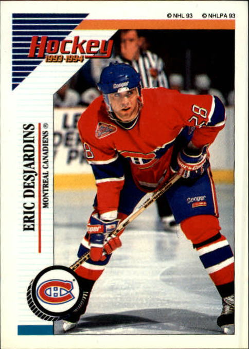 1993-94 Panini Stickers #21 Eric Desjardins