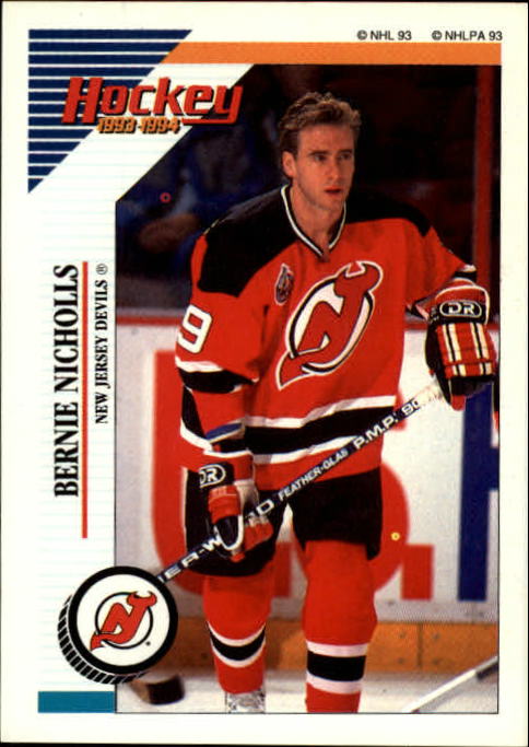 1993-94 Panini Stickers #39 Bernie Nicholls