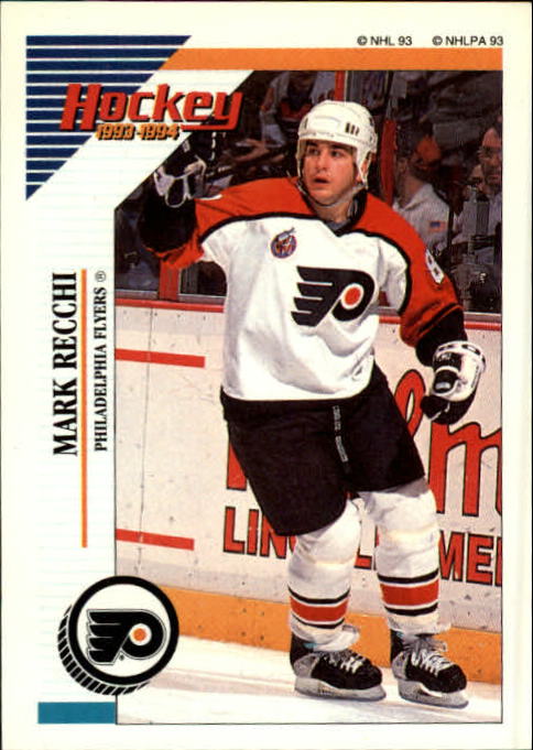 1993-94 Panini Stickers #46 Mark Recchi