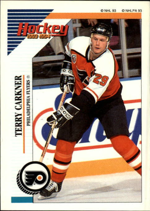 1993-94 Panini Stickers #54 Terry Carkner