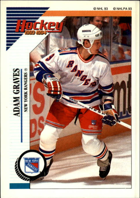 1993-94 Panini Stickers #92 Adam Graves